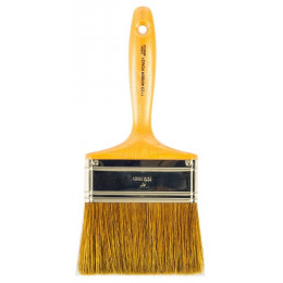 1123-4  Прямая кисть 4" AMBER FONG CHINA BRISTLE - Wall - натуральная щетина