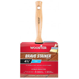 F5116-4 3/4 Прямая кисть 4.75" BRAVO STAINER™ - Bristle - для пропиток из натуральной щетины