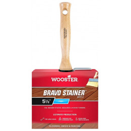 F5116-5 1/2 Прямая кисть 5.5" BRAVO STAINER™ - Bristle - для пропиток из натуральной щетины