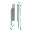 Крепление для стропил SXPRL 330*34,5*34,5*2,0 мм - тип R+L Set