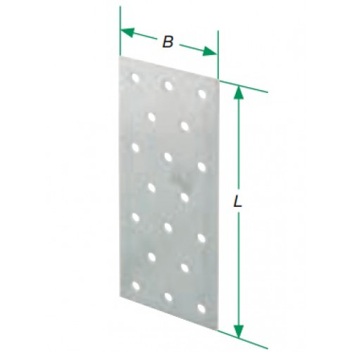 Перфорированная пластина SXNP 80*300*2,0 мм