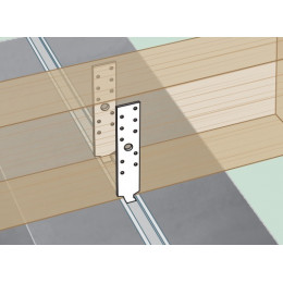 Профильный анкер SXPA 100*34*3,0 мм