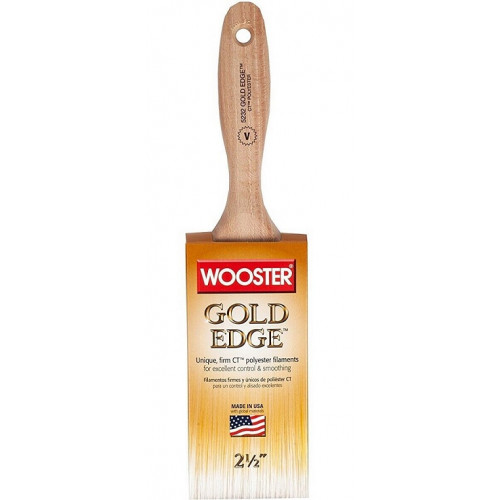 Прямая кисть 2.5" GOLD EDGE® - Varnish