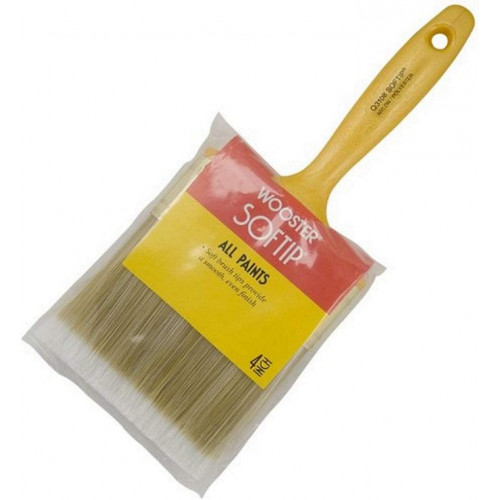 Q3108-4 Прямая кисть 4" SOFTIP® - Wall/Trim - синтетическая смесь