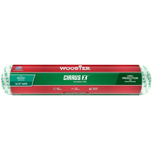 R185-14 Валик малярный плетеный CIRRUS X™ (14" - 3/4", грубый) - износостойкий фасадный
