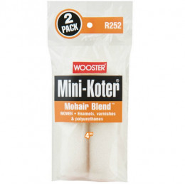 R252-4 Валик малярный MOHAIR BLEND™ MINI-KOTER® (4" - 1/2") 2-PACK (4")