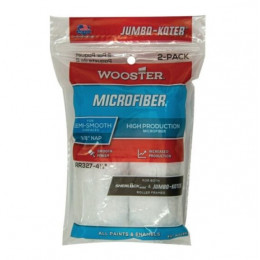 RR327-4 1/2 Валик малярный плетеный MICROFIBER JUMBO-KOTER® (4.5" - 3/8", полугладкий)