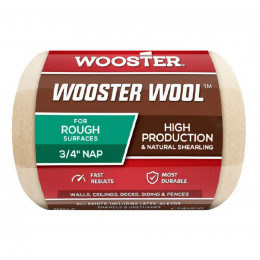 RR633-4 Валик из натуральной овчины WOOSTER WOOL™ (4" - 3/4", грубый)