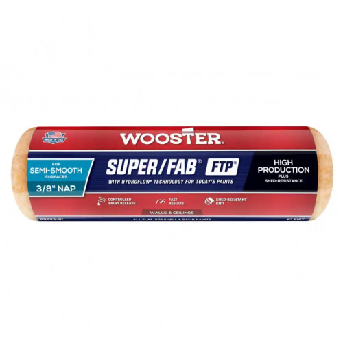 RR924-9 Валик износостойкий вязаный SUPER/FAB® FTP™ (9" - 1/2", полугрубый) 