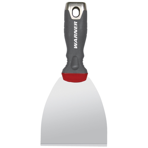 Шпатель 4″,  жесткое лезвие, нержавеющая сталь, серия ProGrip - 90667 Warner