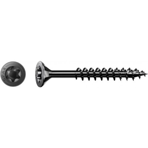 Шуруп Spax 4.5x 80 мм 0191040450803 с покрытием BLAX  (100 шт/уп) (EAN: 4003530291951)