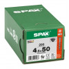 Шуруп Spax 5.0x 50 мм 0191040500503 с покрытием BLAX  (200 шт/уп) (EAN: 4003530291975)