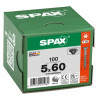Шуруп Spax 5.0x 60 мм 0191040500603 с покрытием BLAX  (100 шт/уп) (EAN: 4003530291982)