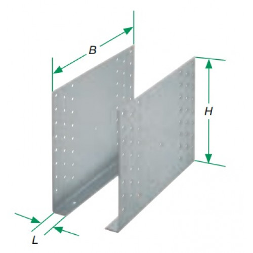 Соединитель GERBER двухкомпонентный SXGER 180*220*20*2,0 мм