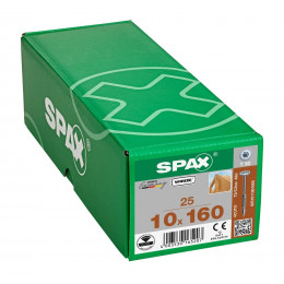 Spax 10x160 мм 0251011001605 / стар. 0251021001605 (25 шт/упак)