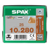 Spax 10x280 мм 0251011002805 / стар. 0251021002805 (25 шт/упак)