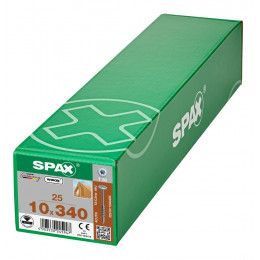 Spax 10x340 мм 0251011003405 / стар. 0251021003405 (25 шт/упак) 