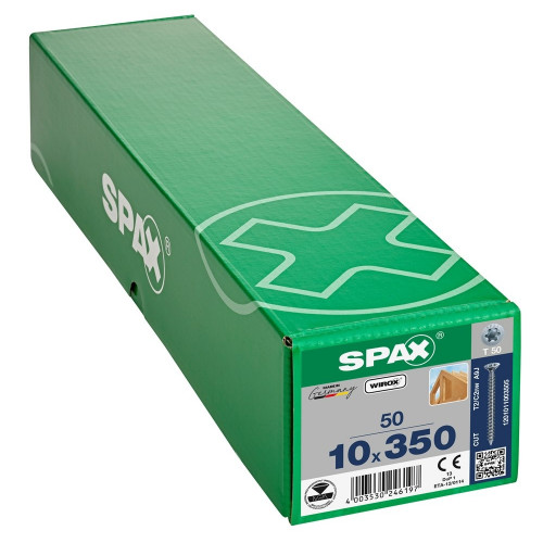 Spax 10x350 мм 1201011003505 / стар. 1201021003505 (50 шт/упак)