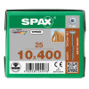 Spax 10x400 мм 0251011004005 / стар. 0251021004005 (25 шт/упак)