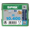 Spax 10x400 мм 1208001004005 (50 шт/упак.) - нерж., полная резьба 