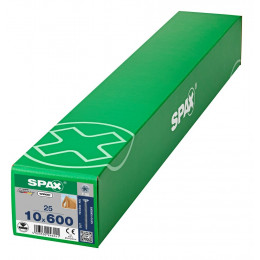 Spax 10x600 мм 1201011006005 / стар. 1201021006005 (25 шт/упак)