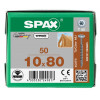 Spax 10x80 мм 0251011000805 / стар. 0251021000805 (50 шт/упак)