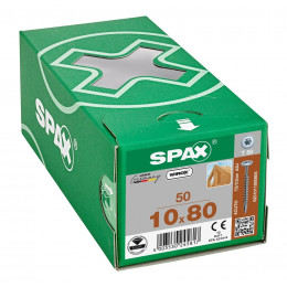 Spax 10x80 мм 0251011000805 / стар. 0251021000805 (50 шт/упак)