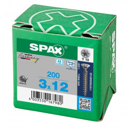 Spax 3,0x12 мм 1197000300123 (200 шт/упак.)