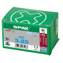 Spax 3,0x20 мм 0207000300203 (200 шт/упак.)