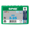 Spax 3,0x25 мм 1197000300253 (200 шт/упак.)