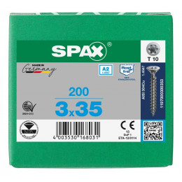 Spax 3,0x35 мм 1197000300353 (200 шт/упак.)