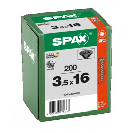 Spax 3,5х16 мм 1191040350163 (200 шт/упак) Blax (EAN: 4003530275661)