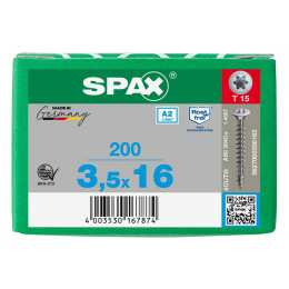 Spax 3,5x16 мм 0627000350163 (200 шт/упак.)