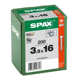 Spax 3,5x16 мм 1191010350163 (200 шт/упак) (EAN 4003530148743) - универсальный, потай, Wirox