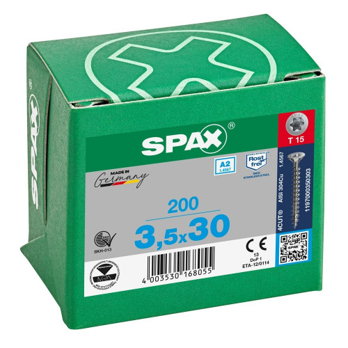Spax 3,5x30 мм 1197000350303 (200 шт/упак.)