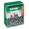 Spax 3,5x35 мм 4191010350352 (50 шт/упак) (EAN 4003530193484) - универсальный, потай, Wirox