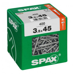 Spax 3,5x45 мм 4191010350446 (400 шт/упак) (EAN 4003530188541) - универсальный, потай, Wirox