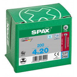 Spax 4,0x20 мм 0207000400203 (200 шт/упак.)