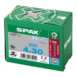 Spax 4,0x30 мм 0207000400303 (200 шт/упак.)