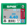 Spax 4,0x40 мм 0207000400403 (200 шт/упак.)