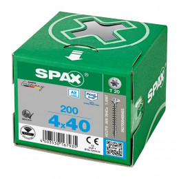 Spax 4,0x40 мм 0627000400403 (200 шт/упак.)
