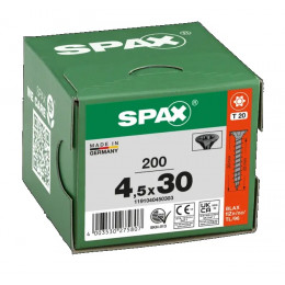 Spax 4,5х30 мм 1191040450303 (200 шт/упак) Blax (EAN: 4003530275807)