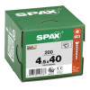 Spax 4,5x40 мм 1191010450403 (200 шт/упак) (EAN 4003530103667) - универсальный, потай, Wirox