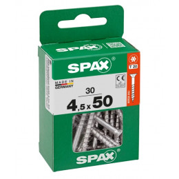 Spax 4,5x50 мм 4191010450502 (30 шт/упак) (EAN 4003530191923) - универсальный, потай, Wirox