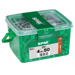Spax 4,5x50 мм 4191010450509 (350 шт/упак) (EAN 4003530038556) - универсальный, потай, Wirox