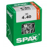 Spax 4x40 мм 4191010400407 (125 шт/упак) (EAN 4003530160882) - универсальный, потай, Wirox
