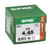 Spax 4x45 мм 0191010400453 (200 шт/упак) (EAN 4003530164347) - универсальный, потай, Wirox