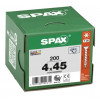 Spax 4x45 мм 1191010400453 (200 шт/упак) (EAN 4003530102615) - универсальный, потай, Wirox