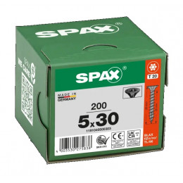 Spax 5,0х30 мм 1191040500303 (200 шт/упак) Blax (EAN: 4003530275838)