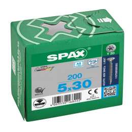 Spax 5,0x30 мм 1197000500303 (200 шт/упак.)